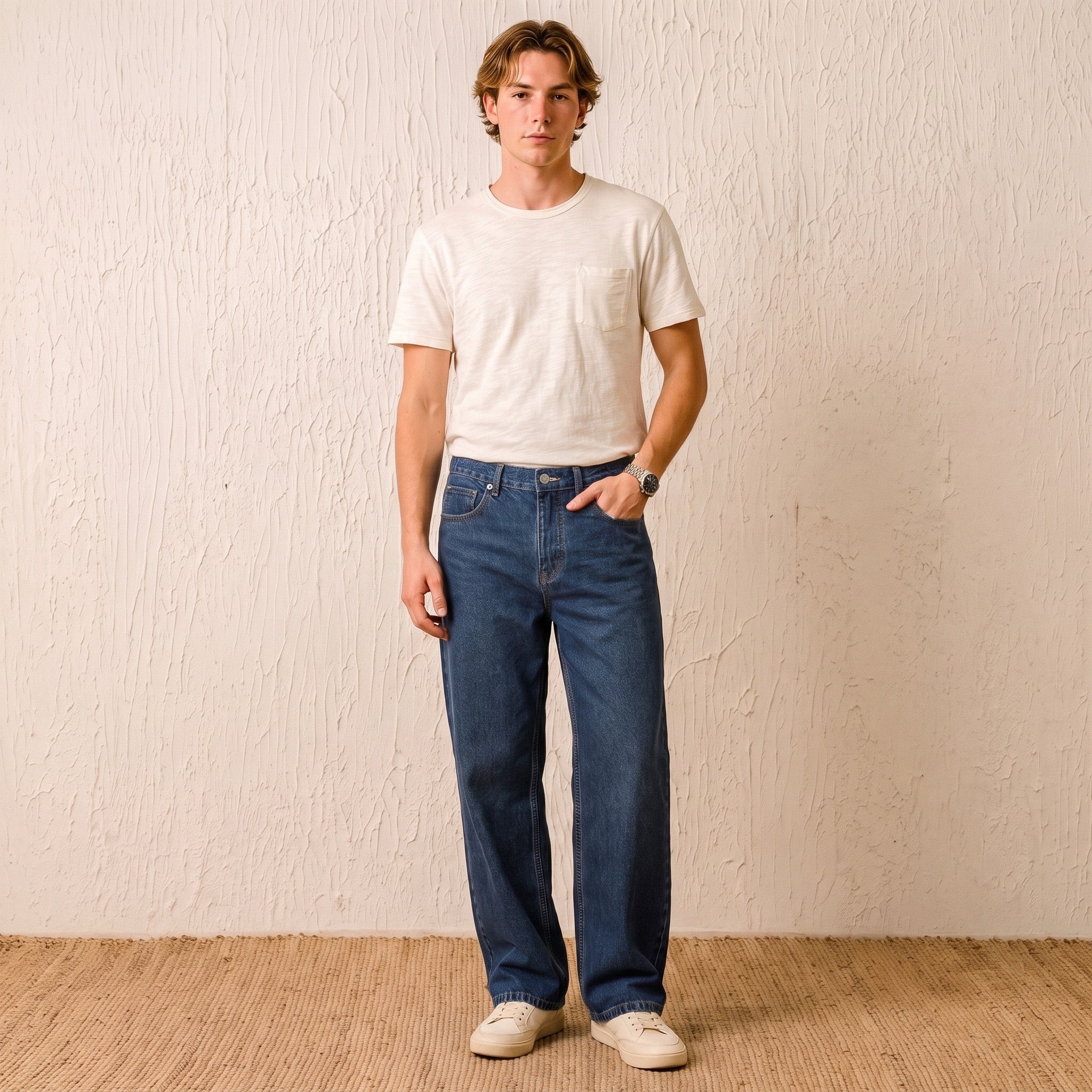 VINTAGE WIDE LEG JEANS